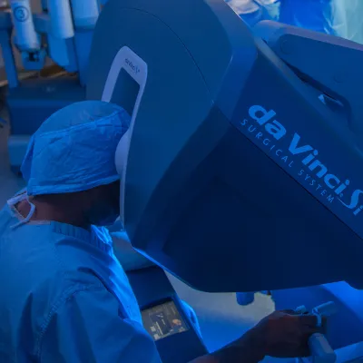 Together, da Vinci® surgery technology and your doctor have the ability to perform complex procedures through just a few small openings.