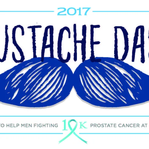 Mustache dash 10k logo